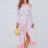 Dresses * | Cabana Life Tulum Off The Shoulder Maxi Dress