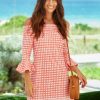 Dresses * | Cabana Life Nantucket Off The Shoulder Dress