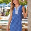 Dresses * | Cabana Life Fisher Island Sleeveless Tunic Dress