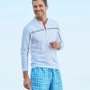 Family * | Cabana Life Men'S Windermere Reversible Swim Trunks