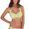 Bikini Tops * | Lilly & Lime Underwire Halter Chevron