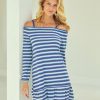 Dresses * | Cabana Life Delray Cold Shoulder Dress