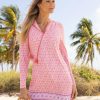 Dresses * | Cabana Life Napa Hooded Cover Up