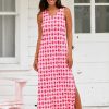 Dresses * | Cabana Life Coral Gables Side Slit Maxi Dress