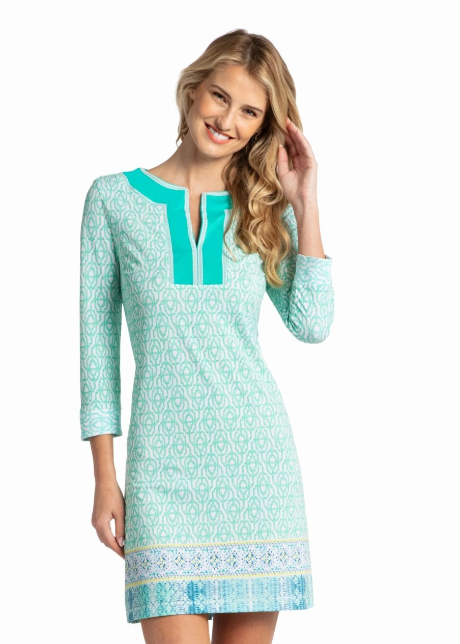 Dresses * | Cabana Life Coastal Cottage Tunic Dress