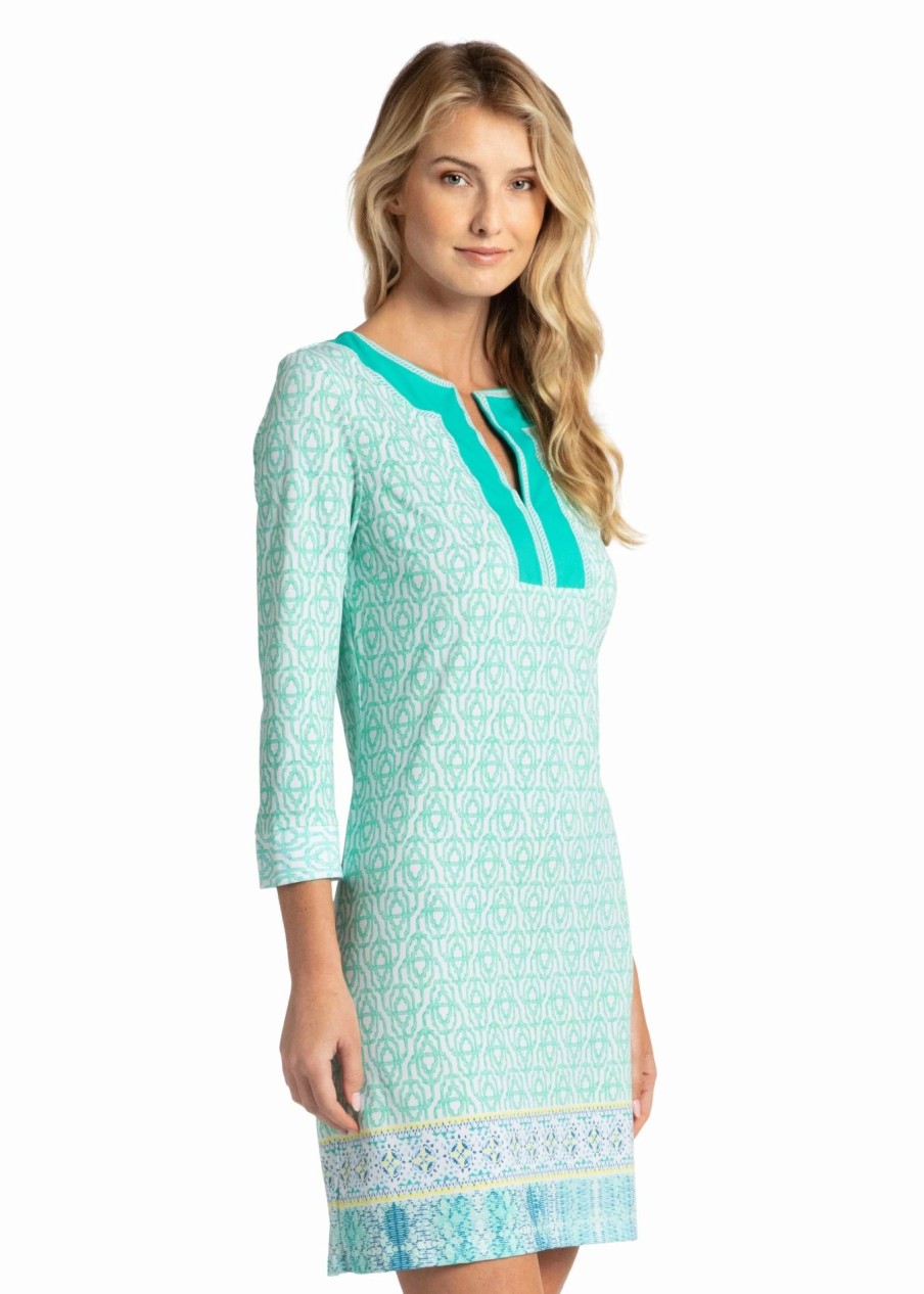 Dresses * | Cabana Life Coastal Cottage Tunic Dress