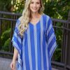 Dresses * | Cabana Life Fisher Island Embroidered Cover Up