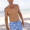 Family * | Cabana Life Men'S Charleston Paisley Swim Trunks