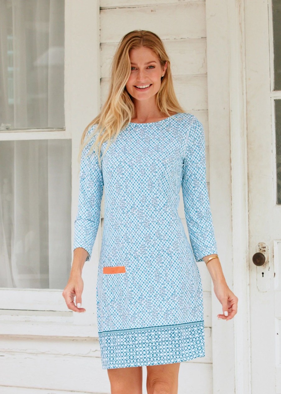 Dresses * | Cabana Life Sag Harbor Cabana Shift Dress