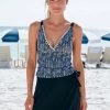 Dresses * | Cabana Life Black Wrap Skirt