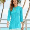 Dresses * | Cabana Life St. Pete Embroidered Tunic Dress