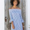 Dresses * | Cabana Life St. Barts Off The Shoulder Dress