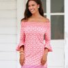 Dresses * | Cabana Life Coral Gables Off The Shoulder Dress