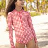 Swim * | Cabana Life Girls Nantucket Unisuit